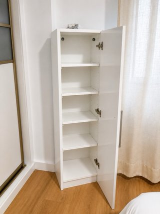 Mueble auxiliar blanco 130x39x29