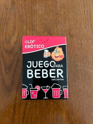 Juego de cartas GLOP ERÓTICO para beber
