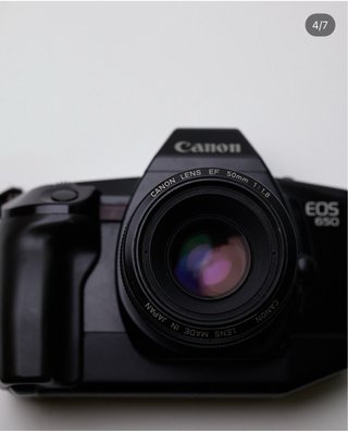 Canon EOS 650 Cámara Analógica 1987