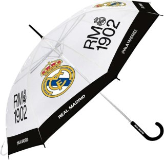 Paraguas Real Madrid RM 1902 Transparente
