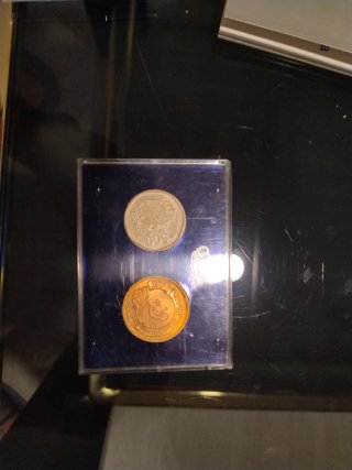 Moneda Plata 25 Aniversario Boda Reyes