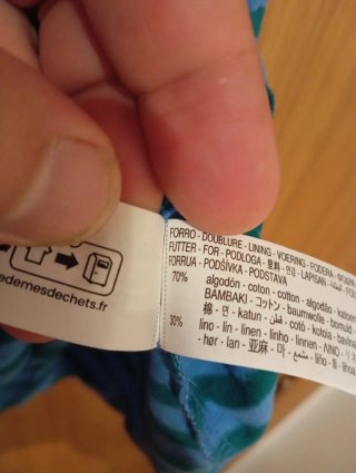 Top Asimétrico Rayas Zara Talla L