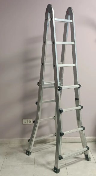 ESCALERA ALUMINIO MULTIUSOS TELESCOPICA FERRAL