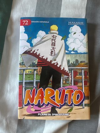 Naruto tomo 72 CON POSTAL