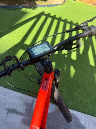 Bicicleta Eléctrica Roja
