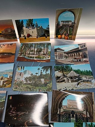 42 postales vintage, Ciudades de España