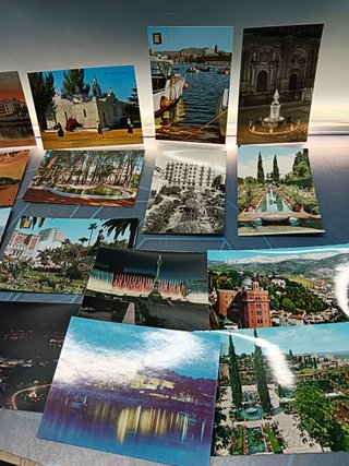 42 postales vintage, Ciudades de España