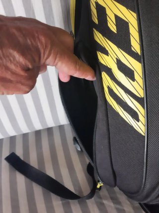 Zaino Babolat Aero Tennis Nero Giallo