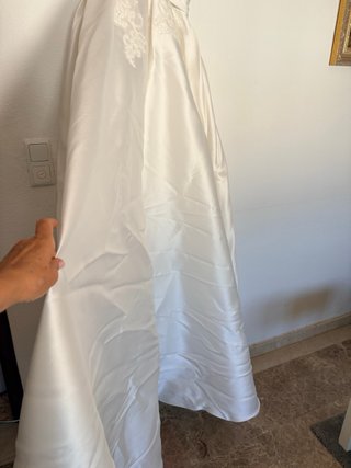 Vestido de Novia Blanco con Encaje