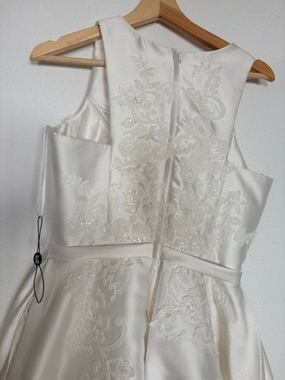 Vestido de Novia Blanco con Encaje