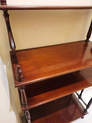 Estantería de madera de 4 baldas