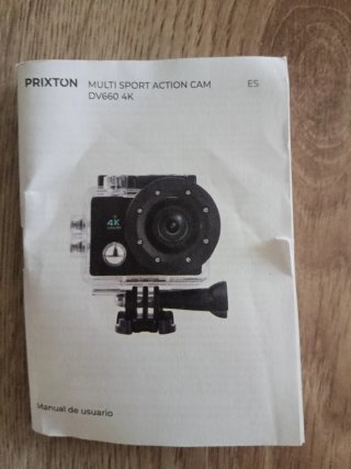 Cámara Deportiva Prixton DV660 Azul 4K