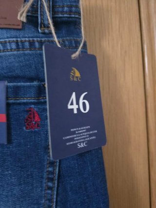 BERMUDAS VAQUERAS DE HOMBRE T-46. CON ETIQUETA