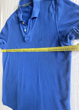 Polo Benetton Azul Talla XL