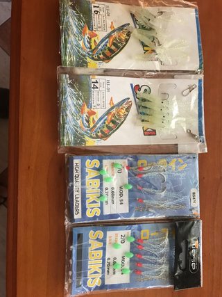 4x Sabikis para pesca