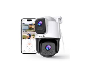 Tenda CH9 Cámara Vigilancia Wifi Exterior Dual