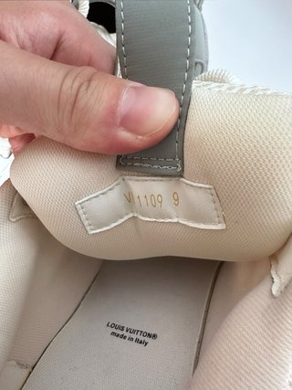 Scarpe Louis Vuitton Grigio Bianco