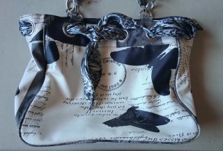 Borsa donna mod.Tote Bag con foulard fantasia