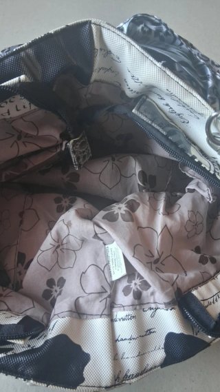 Borsa donna mod.Tote Bag con foulard fantasia