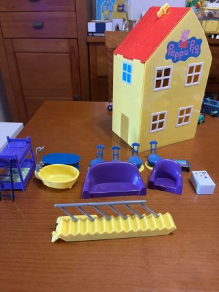 Casa Peppa Pig con accesorios