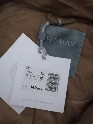 Parka Mujer Corte Inglés Marrón