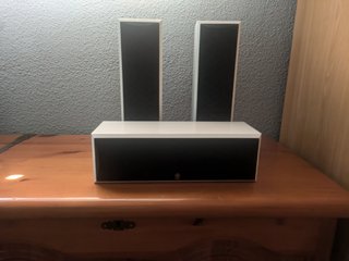 Altavoces Home Cinema Yamaha Blancos/Negros
