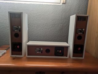 Altavoces Home Cinema Yamaha Blancos/Negros