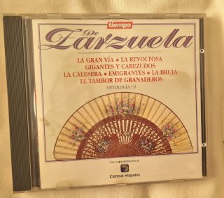 CD Zarzuela Antología (3) Tiempo