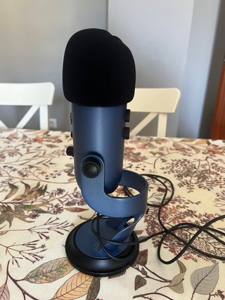 Micrófono Blue Yeti USB Azul