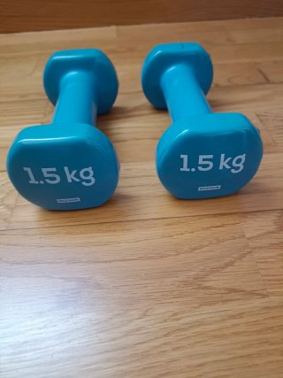 Mancuernas Decathlon 1.5 kg (Par)