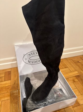Botas altas Steve Madden negras