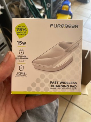 PUREGEAR Base Carga Inalámbrica Rápida 15W
