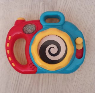 Cámara de juguete para bebé con sonido