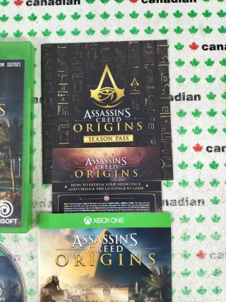 Assassin's Creed Origins per Xbox One con gioco e CD
