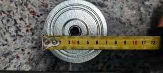 Carrete para recoger persiana