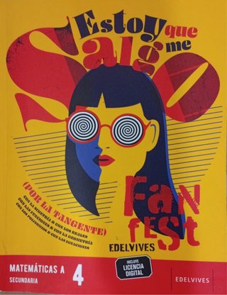 Libro Matemáticas A, 4 Secundaria, Fanfest