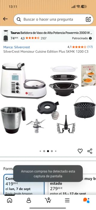SilverCrest Monsieur Cuisine Edition Plus SKMK