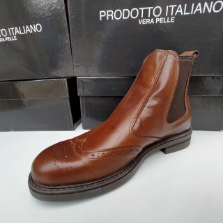Stivali uomo Beatles in vera pelle 42 elasticizzat