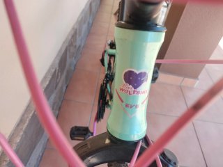 Bicicleta de montaña para Niña 22 Mint/Morado.