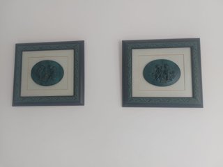 OFERTA!!!Cabecero , cuadros y lamparitas