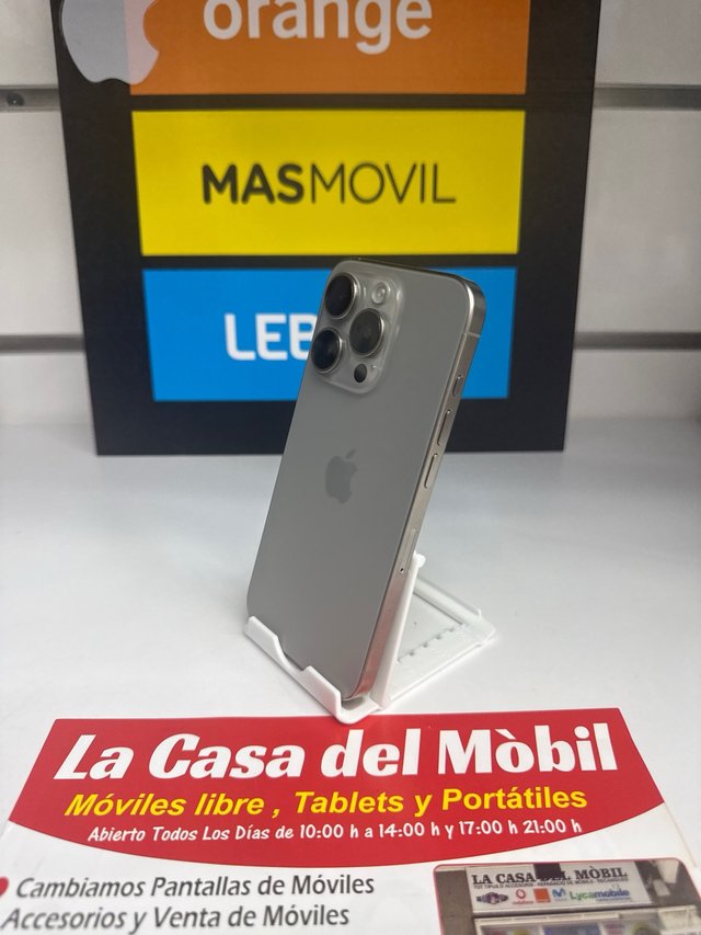 iPhone 15 Pro 128GB Plata como nuevo