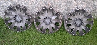 3 tapacubos Renault 16"