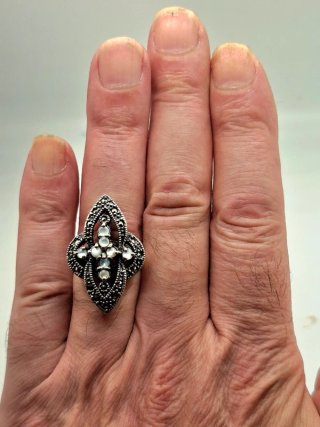 Anello in Argento 925 con Pietre Naturali