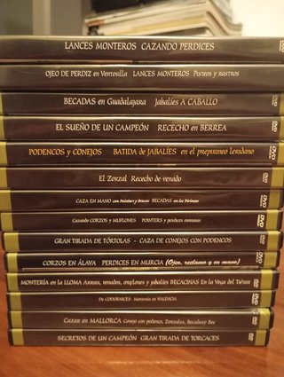 89 DVDs y +100 Revistas Linde / La Caza y su Mundo