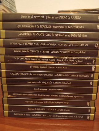 89 DVDs y +100 Revistas Linde / La Caza y su Mundo