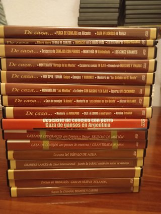 89 DVDs y +100 Revistas Linde / La Caza y su Mundo