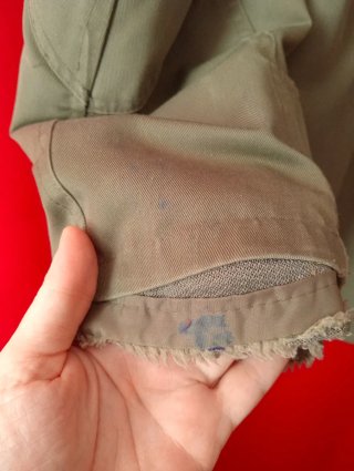 Parka mod de estilo militar vintage verde oliva