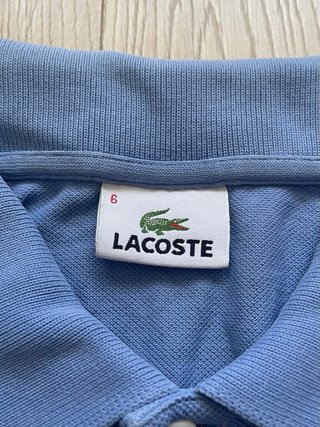 Polo Lacoste Azul Hombre Talla XL