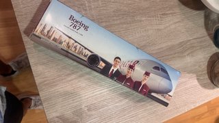 Maqueta Avión Boeing 787 Qatar Airways