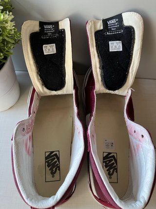 Zapatillas Vans color granate Talla 39